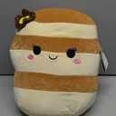 Squishmallows Original 12-Inch Rayen Pancake 3-Stack with Butter Flower - Medium-Sized Ultrasoft Official Jazwares Plush