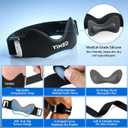 Patellar Tendon Support Strap, Silicone Patella Knee Strap for Knee Pain Relief, Adjustable Patella Band Knee Brace for Basketball, Jumpers Knee, Tendonitis, Osgood Schlatter (Black 1 Pack)