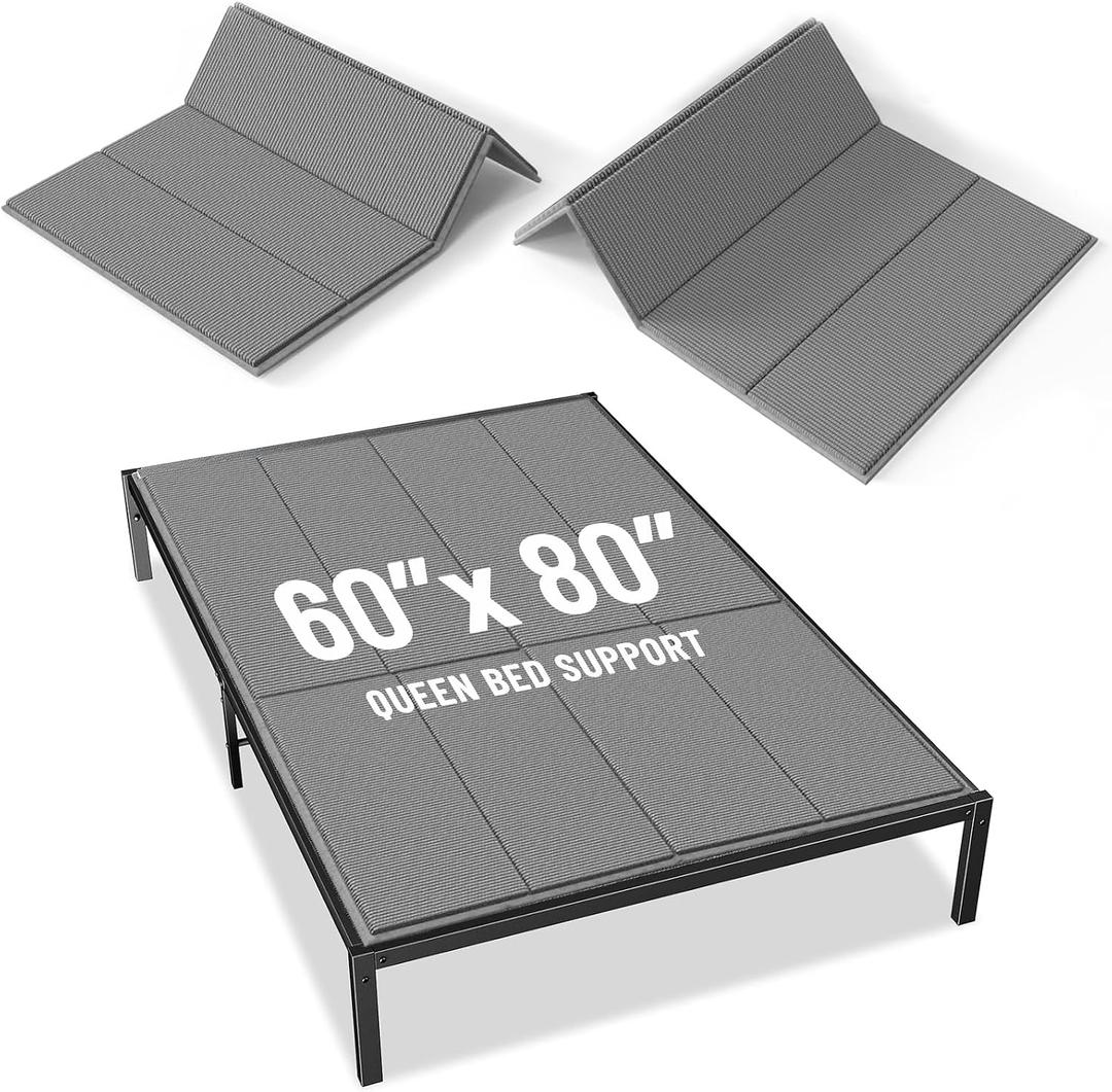 Upgraded Bunkie Board Queen Size Ultra Heavy Duty Anti-Sag Bed Support Board Under Mattress 12mm Wave-Structured Bunky Board Bunkieboards