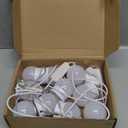 Hollywood Style Led Vanity Mirror Lights Kit - Vanity Lights Have 10 Dimmable Light Bulbs for Makeup Dressing Table and Power Supply Plug in Lighting Fixture Strip, White (No Mirror Included)