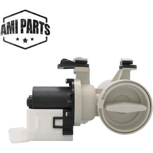 wpw10730972 W10130913 Washer Drain Pump Assembly Compatible with kenmore he2 plus whirlpool 9200 duet washer by AMI PARTS