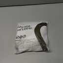 RUNNING GIRL High Impact Sports Bras for Women, High Support Running Strappy Women's Sports Bra with Sewn in Pads (White, XL)