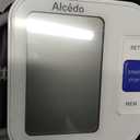 Alcedo Blood Pressure Monitor for Home Use, Automatic Digital BP Machine with Large Cuff for Upper Arm, LCD Screen, 2x120 Memory, Talking Function