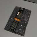 Yimobra Shower Bathtub Mat Non Slip, 21x21 Inch, Soft Square Bath for Tub with Suction Cups and Drain Holes, Stall Floor Mats Bathroom, Machine Washable, Bathroom Accessories, Clear Gray