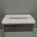 ARSTPEOE 3-Tier Medicine Organizer - Portable Medicine Cabinet with Plastic Handle, Multipurpose Medical Box, Pill Organizer, Empty First Aid Kit for Home