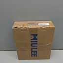 MIULEE Natural White Linen Curtains 84 Inch Long for Bedroom Living Room, Soft Thick Linen Textured Window Drapes Semi Sheer Light Filtering Rod Pocket Back Tab Neutral Farmhouse Cream Ivory 2 Panels