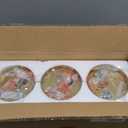 3 Pack 1 Light Industrial Modern Farmhouse Hanging Kitchen Island Pendant Ceiling Light Fixtures,Wood 4.7" Clear Glass Black Finish Over Sink Restaurant bar Corridor