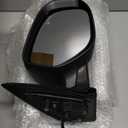 Right Passenger Side Mirror Fit for 2014-2019 Mitsubishi Outlander Sport, Rear Mirror with Power Glass, Heated, Turn Signal and Electric Folding (Doesn't Fit for Outlander Model, 9Pins, Glossy Black)