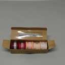 Vitalizart Silk Like Satin Ribbon 1 inch x 25 Yard Red & Pink Handmade Frayed Ribbons for Gift Wrapping Baby Shower Wedding Bridal Bouquets Holiday Decor