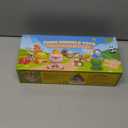 Learning Toys for 1,2,3 Year Old Toddlers, 20Pcs Farm Animals Toys Montessori Counting, Matching & Sorting Fine Motor Games, Christmas Birthday Easter Gift for Baby Boys Girls Age 12-18 Months