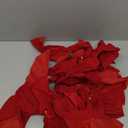 Syhood Large Red Christmas Velvet Bows 13 x 25 Inch Red Velvet Christmas Tree Hanging Bow Holiday Ornaments for Festival Home Xmas Tree Indoor Outdoor Decorations(4 Pieces)