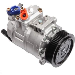 cciyu Air Conditioning Compressor for Volkswagen Beetle GTI CC Passat Eos Tiguan 1.4L 1.8L 1.9L 2.0L 2.5L 3.6L 2006-2018 Replaces AC Compressor for Car
