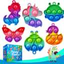 Party Favors for Kids 8-12 4-8, 240 Pack Fidget Toys for Adults, Christmas Stocking Stuffers Goodie Bags School Classroom Prizes, Birthday Gifts for Teen Boys Girls, Stress Relief Sensory Toy Bulk