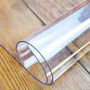 Clear Plastic Table Cover 36x72 inch
