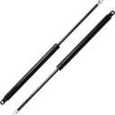 Motoforti 20inch/500mm 202Ib/900N/90kg Lift Supports Struts Gas Springs for Car Tailgate Camper Lid Boat Hatch Window Lid Under Bed Lifting Tool Box Lid Black 2Pcs