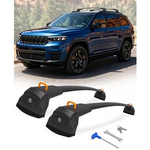 360lbs Roof Rack Cross Bars Compatible with 2011-2021 Jeep Grand Cherokee