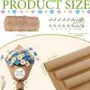 Tinlade 101 Pcs She's Fresh Off The Market Bridal Shower Flower Bar Supplies Include Flower Bouquet Wrapping Paper with Twine and Stickers for Wedding Farmers Market Bridal Shower Bachelorette Decor