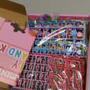 Art & Craft Kits for Kids, Christmas Gifts Friendship Bracelet Making Kit for Girls, DIY Jewelry Making Kit, Birthday Present for Ages 4-12, Toy for Age 4, 5, 6, 7, 8, 9, 10, 11, 12 Years Old (Vibrant)