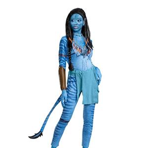 Disguise womens Neytiri Costume, Deluxe Official Avatar Outfit Adult Sized Costumes, As Shown, Women s Size Medium 8-10 US
