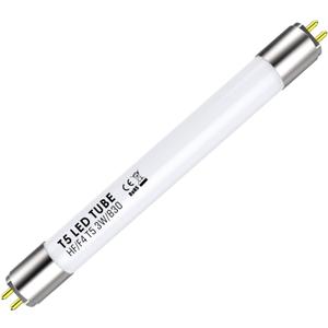 F4T5/WW Bulb LED Replacement T5 Tube 6 inch, 3000 Kelvin, Warm White, 3W, G5 Base, 390 Lumens, Plug and Play, Operates with Compatible Electronic Ballast, Frosted, 1 Piece