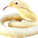 120 inch high Simulation Extra Long Snake, Soft Plush Toy, Snake Stuffed Animal, Large Stuffed Animal Toy, Children's Toy Gift (Yellow Snake)