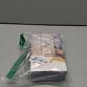 Amerdeco 10 Pack Matte Black Cabinet Pulls 3 Inch(76mm) Hole Center Kitchen Cabinet Handles Cabinet Hardware for Bathroom Drawer Pulls ZH0001