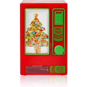 YOBRO Candy Dispenser, Cute Vending Machine for Desktop, Manual Candy Machine, Dispense Mini Candies, Birthday&Christmas Gift for Girls, Gift for Friends Girlfriends (Red)