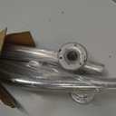 24 Inch Wave Grab Bar, Polished Chrome Shower Handrail, 2 Pack