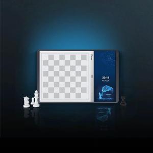 Chessnut Evo AI Chess Computer Built-in Maia Engine, Customizable Chess Bot, Full Piece Recognition, LED Lights Play Online on Major Chess Platforms Smart Electronic Chessboard, 21.17 inches x 13.25 inches