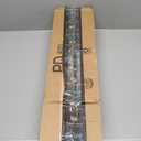 LOTUS & WINDOWARE Cordless Mini Blind, 1" Vinyl Slats, 17" Wide x 84" Long - White, Window Blinds for Home and Office, Interior Door Blinds - Light Filtering