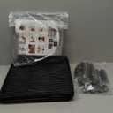 Xymoso DIY Guinea Pig Cages with Waterproof Canvas Bottom,16 Panels Small Animal Cage Pet Playpen with Door for Bunny Turtle Hedgehog,Indoor Metal Wire Yard Fence Outdoor