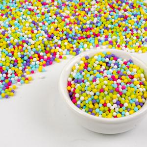 Easter Rainbow Nonpareils Sprinkles for Cake Decorating, 150g/5.29oz, Rainbow Sugar Sprinkles, Cake Decorations & Cupcake Toppers, Easter, Holiday, Wedding, Birthday, Party Supplies (EXP 01/17/27)