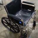 Medline Excel Extra-Wide Bariatric Wheelchair For Adults and Seniors with 24" Wide Seat, Supports up to 500 lbs