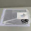 Bucewkde Surface Pro 3/4/5/6/7/7+ Keyboard, Ultra-Slim Wireless Bluetooth Surface Keyboard with Palm-Rejection Trackpad, 7-Color Backlit, Sleep/Wake Function, Long Battery Life