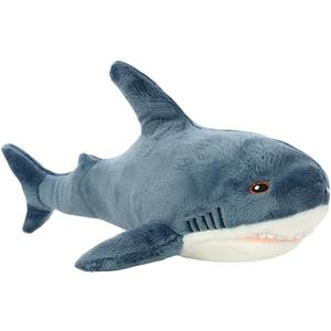 39.3-Inch SharkPlush Toy Giant SharkStuffed Animal Soft SharkPillow Cushion Shark Plush Pillow Chubby Stuffed Shark Toy Bedtime Gift Throw Pillow for Home Room Dcor Kids (X-Large)