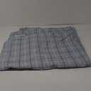 Madison Park Window Curtain for Living Room Thermal Insulated Fleece Lining, Cabin Plaid Curtain Room Darkening Window Drapes Bedroom, Anaheim, 1-Single Panel Pack, 50" x 95" Rod Pocket, Denim Blue