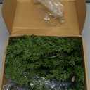 Breeze Touch 6FT Christmas Garland Real Touch Prelit Cedar Greenery Garland with Lights, Realistic Cedar Garland for Mantel, Fireplace, Stairs Railing, Table Decor and Indoor Christmas Decorations