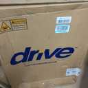 Drive Medical Hugo Elite Rollator Walker with Seat, Backrest and Basket, Blue