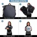 Foldable Car Windshield Sun Shade 280T Thickened Reflective UV & Heat Shield with Storage Bag, Keeps Interior Cool, Universal Fit for Sedans, SUVs & Trucks Medium (64" x 32")