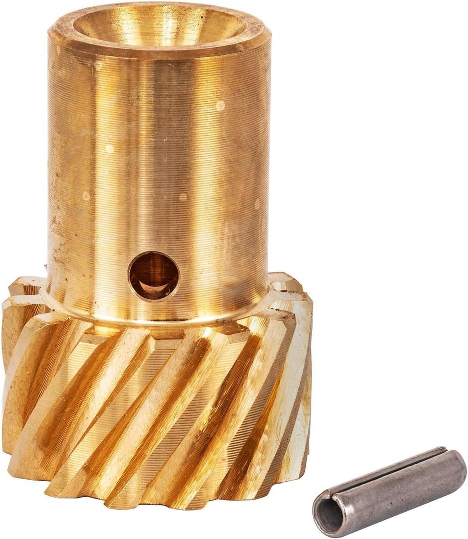 JEGS Bronze Distributor Gear | Fits Small And Big Block Chevy V8 Engines | 0.491in.Shaft | Made In USA