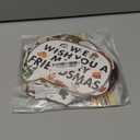 Merry Friendsmas Christmas Party Decorations Photo Booth Props Friends Themed Christmas Photobooth Prop Kit for Home Office Xmas Santa Holiday Accessories Decorations Party Favors