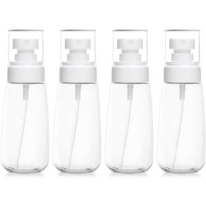 Travel Spray Bottle with Fine Mist, 4 Pack 13.4oz/100ml Small Spray Bottle for Hair Dressing & Skin Care Refillable Spray Bottle Reusable Liquid Container for Travel Gardening Skin Care Hair