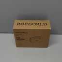 ROCGORLD R8 Tire Inflator Portable Air Compressor, DC 12V Air Compressor Portable with Large Dual Digital Screen, 3X Faster Inflation Air Pump for Car, Bike, Ball, Motor (Red)