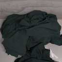 Bedsure Forest Green Duvet Cover Queen Size - 3 Pieces Prewashed Cotton-Like Extra Soft Bedding Set, Includes 1 Duvet Cover 90x90 Inches with Zipper Closure & 2 Pillow Shams, Comforter Not Included