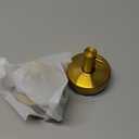 YOHOM Suction Cup Hooks for Shower Towel Holder Stainless Steel Vacuum Bathroom Shower Hook Suction Washcloth Hanger Kitchen Towel Rack for Robe Loofah Wreath Glass Door Window Wall Brushed Gold 2Pcs