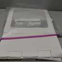 PABUES Baby Boxes for Baby Shower White Clear Balloon Box Blocks Gender Reveal Decorations and Birthday Party (7 PCS Balloon Box78 Letter)