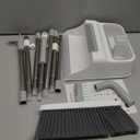 Broom with Dustpan Combo Set,51 Adjustable Long Handle,Broom and Dustpan,Durable & Versatile,All-in-One Effortless Cleaning for All Floors