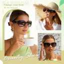 EYEGUARD 2 Pack Bifocal Reading Sunglasses for Women Oversized Sun Readers UV400 Protection Outdoor Reading Glasses