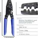 Car Terminals Plug Male Female 16-20AWG Waterproof Automotive Connectors Disconnect Wiring 1/2/3/4/5/6Pin Electrical Wirem Kit Water Proof Series Way Marine Truck Boat Motorcycle