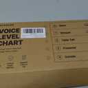 SCHOLOX Magnetic Classroom Voice Level Light, Push Light Voice Level Chart, 24"L x 2.8"W